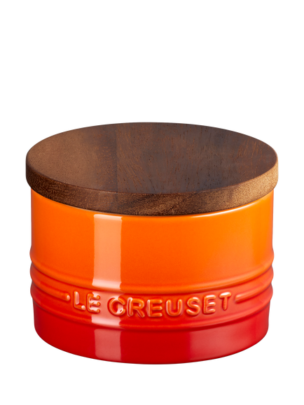 Le Creuset Stoneware Storage Jar, 200ml, Volcanic, Volcanic