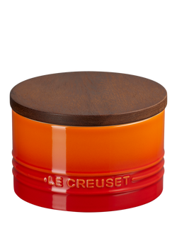 Le Creuset Stoneware Storage Jar, 470ml, Volcanic, Volcanic