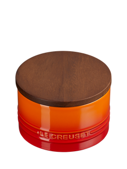 Le Creuset Stoneware Storage Jar, 470ml, Volcanic - view 2, Volcanic