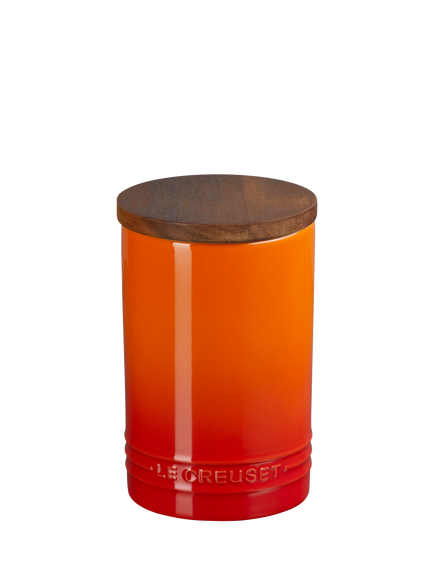 Le Creuset Stoneware Storage Jar, 770ml, Volcanic