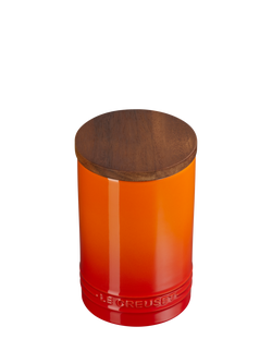 Le Creuset Stoneware Storage Jar, 770ml, Volcanic - view 2, Volcanic