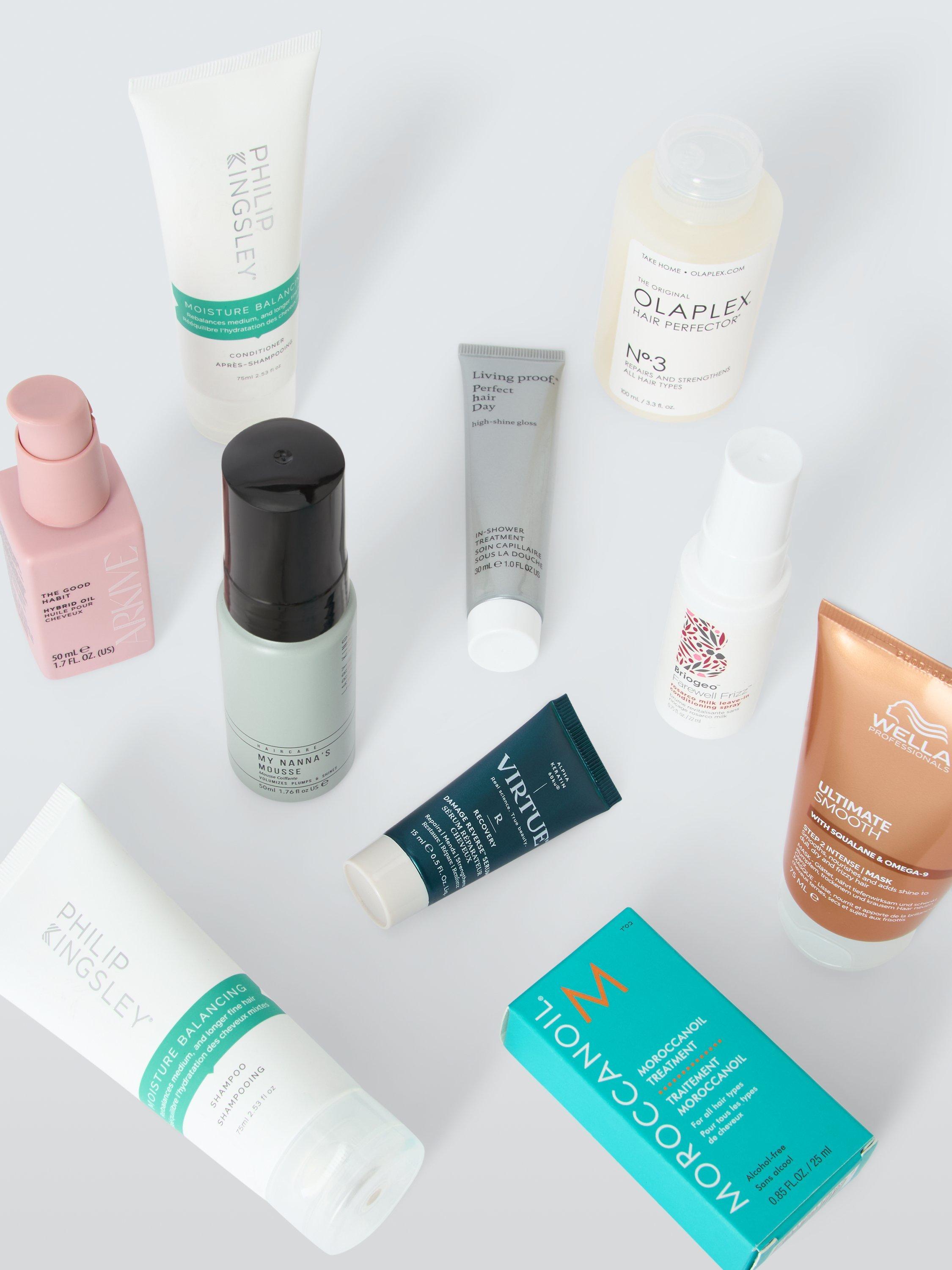 Product image 5 of 5, which shows John Lewis The Haircare Heroes Beauty Box