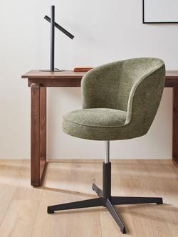 John Lewis Gain Office Chair, Forest Green - view 2, Brego Green