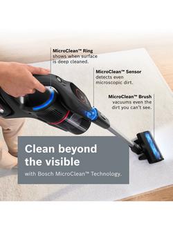 Bosch Unlimited 9 Dual Battery Cordless Vacuum Cleaner with MicroClean™ Technology, Black - view 2, Black