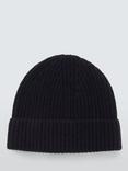 John Lewis Cashmere Rib Knit Beanie Hat