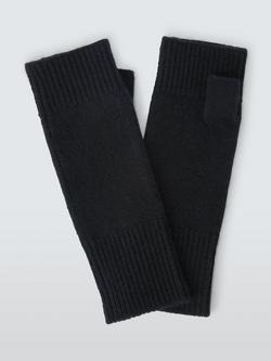John Lewis Cashmere Handwarmers, Black