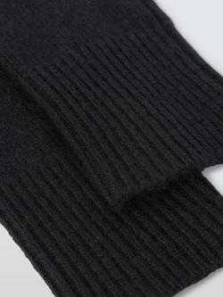 John Lewis Cashmere Handwarmers - view 2, Black