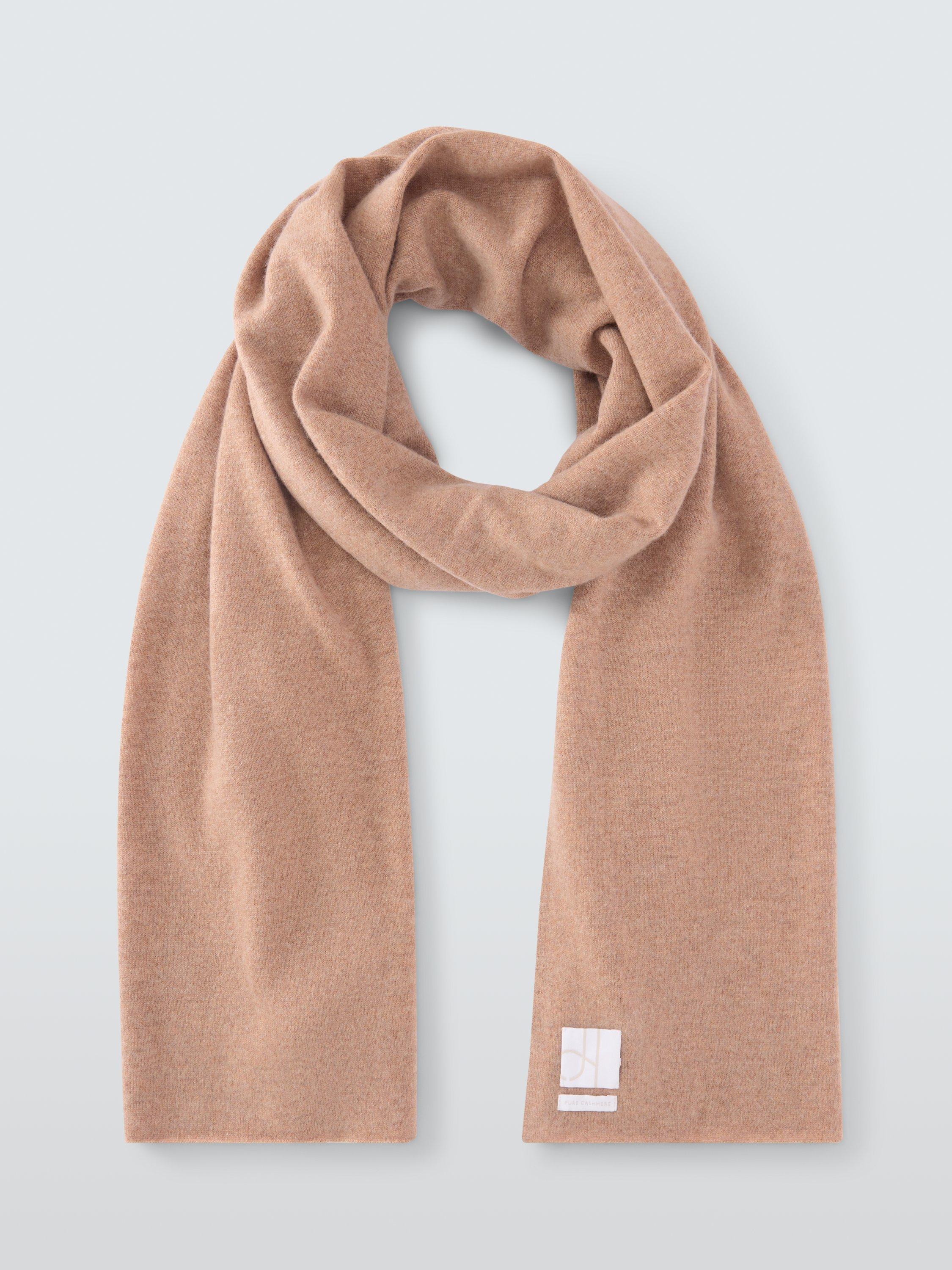 Product image 2 of 6, which shows John Lewis Cashmere Wrap, Camel
