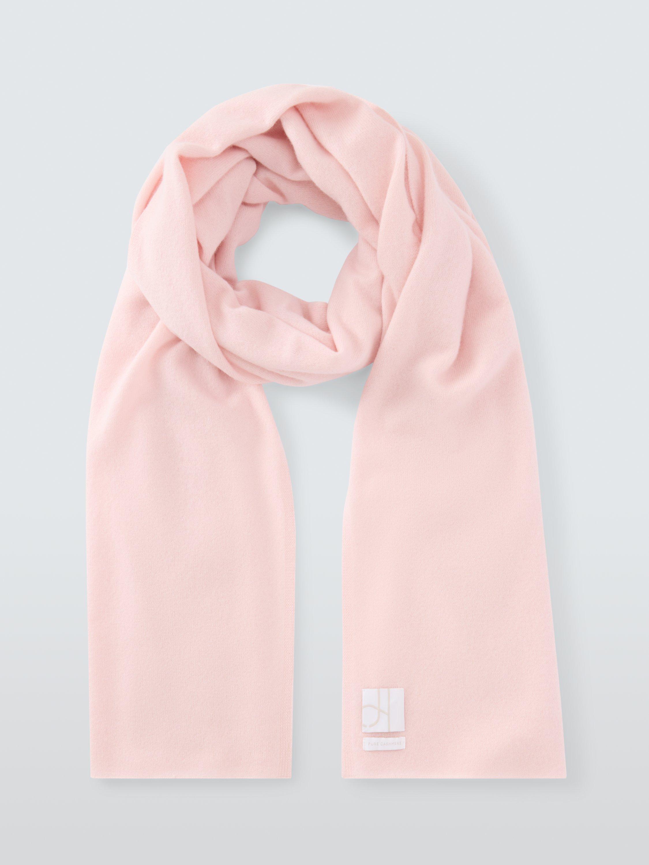 Product image 2 of 6, which shows John Lewis Cashmere Wrap, Light Pink