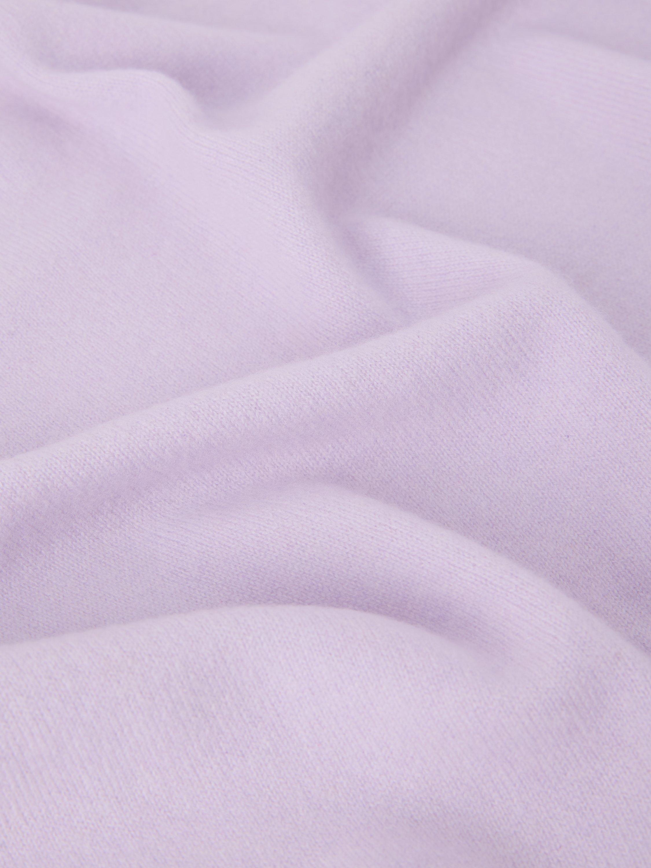 Product image 4 of 6, which shows John Lewis Cashmere Wrap, Light Purple