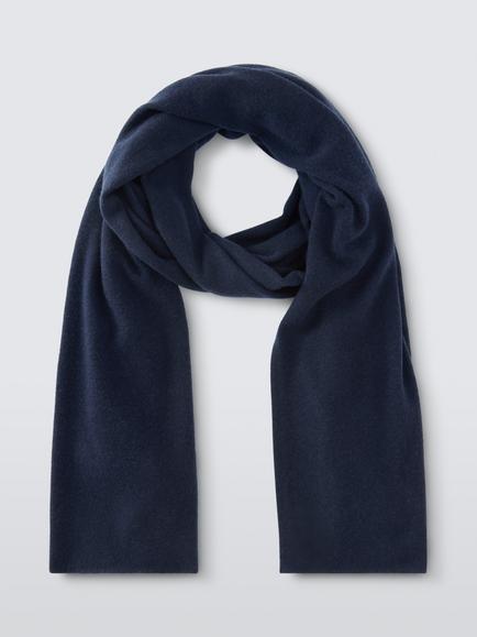 John Lewis Cashmere Wrap - view 2, Navy
