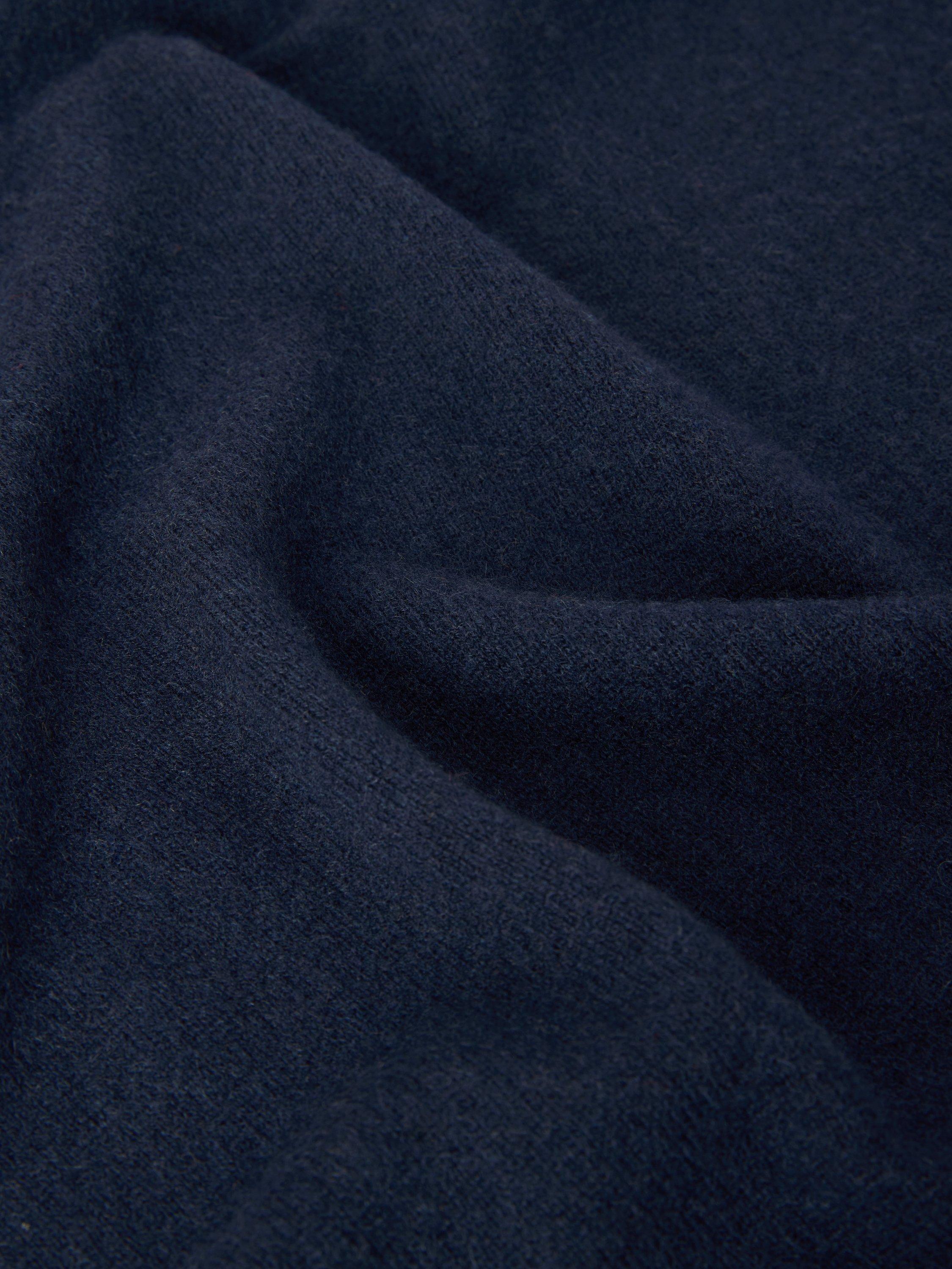 Product image 4 of 6, which shows John Lewis Cashmere Wrap, Navy