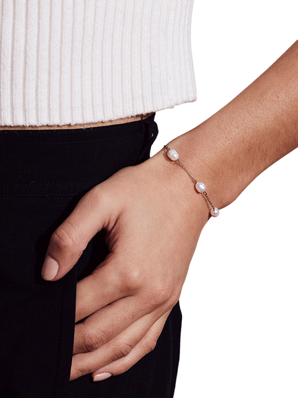 EDBLAD Perla Bracelet - view 2, Silver