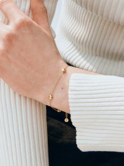 EDBLAD Barley Bracelet - view 2, Gold