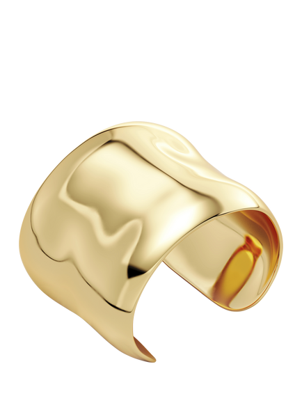 EDBLAD Flowy Cuff Bangle, Gold