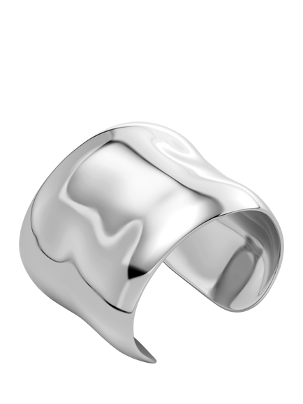 EDBLAD Flowy Cuff Bangle, Silver