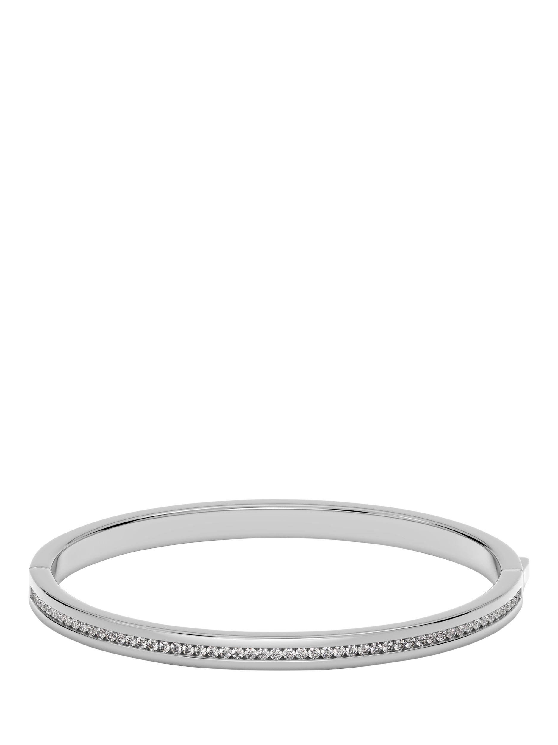 Product image 1 of 3, which shows EDBLAD Josefin Bangle, Large, Silver