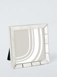 John Lewis Mother Of Pearl Block Photo Frame, 4 x 4" (10 x 10cm), Silver Plated