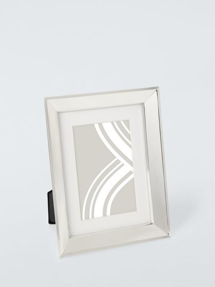 John Lewis Statement Photo Frame, 4 x 6" (10 x 15cm), Silver, Silver