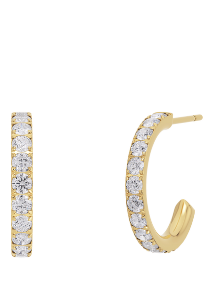 EDBLAD Glow Hoop Earrings, Gold