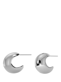 EDBLAD Bold Creole Earrings, Small, Steel