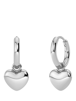 EDBLAD Barley Hoop Earrings, Silver