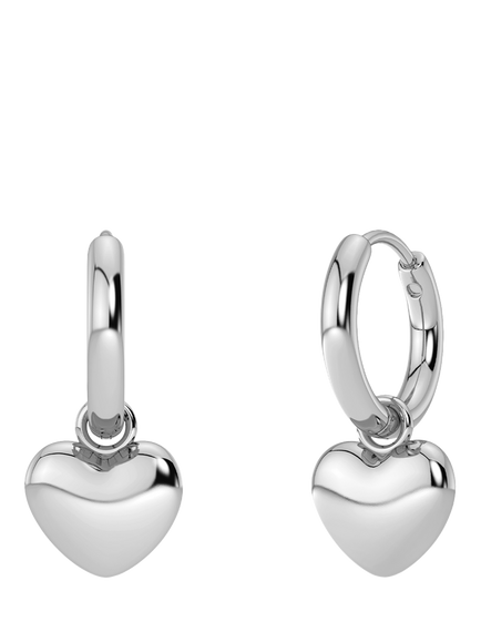 EDBLAD Barley Hoop Earrings, Silver