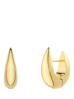 EDBLAD Crest Drop Hoop Earrings, Small, Gold