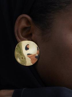 EDBLAD Flowy Maxi Stud Earrings - view 2, Gold