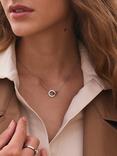 EDBLAD Eternal Orbit Necklace, Silver