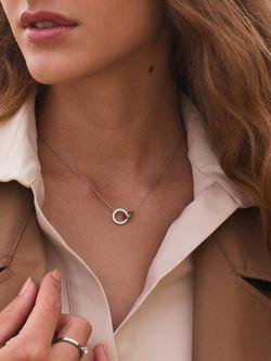 EDBLAD Eternal Orbit Necklace - view 2, Silver