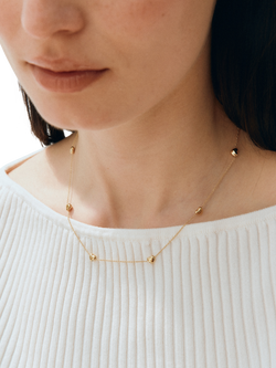 EDBLAD Barley Necklace - view 2, Gold