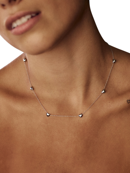 EDBLAD Barley Necklace - view 2, Silver