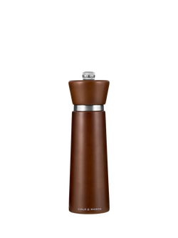Cole & Mason Millbank Pepper Mill, Chocolate Brown, Brown Chocolate