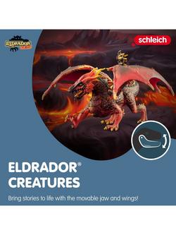 schleich Eldrador Creatures Lava Dragon Action Figure - view 2, Multi