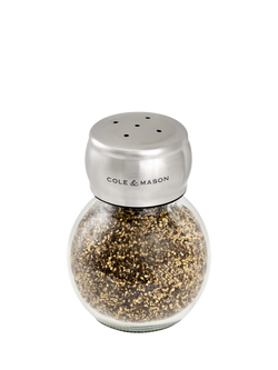 Cole & Mason Darlington Mini Salt & Pepper Shaker Gift Set, Stainless Steel