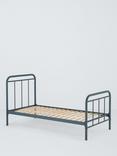 John Lewis Dorm Metal Bed Frame, Single, Blue