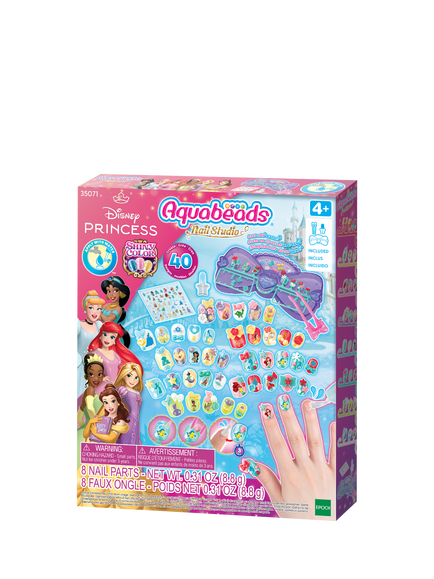 Aquabeads Disney Princess Nail Designer Kit, Multi