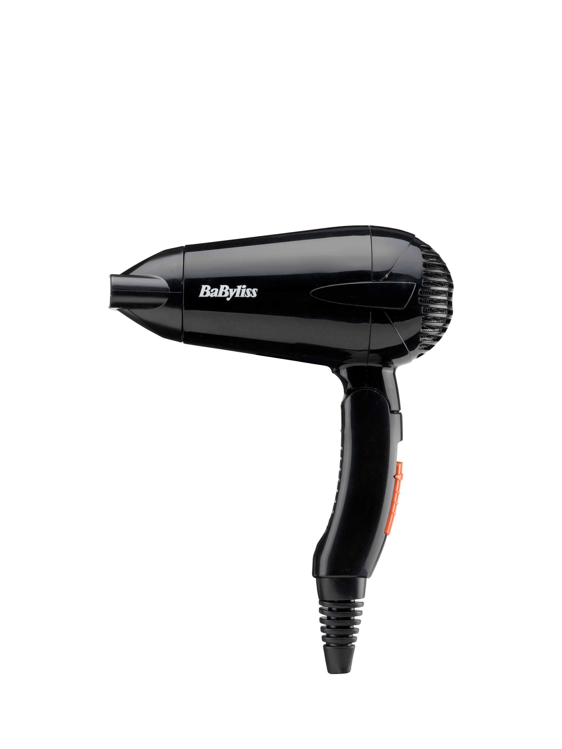 Product image 1 of 7, which shows BaByliss Travel Dry 2000 Hair Dryer, Black