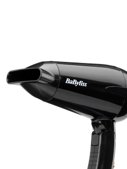 BaByliss Travel Dry 2000 Hair Dryer, Black - view 2, Black