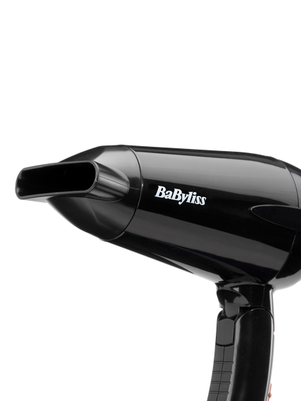 BaByliss Travel Dry 2000 Hair Dryer, Black - view 2, Black