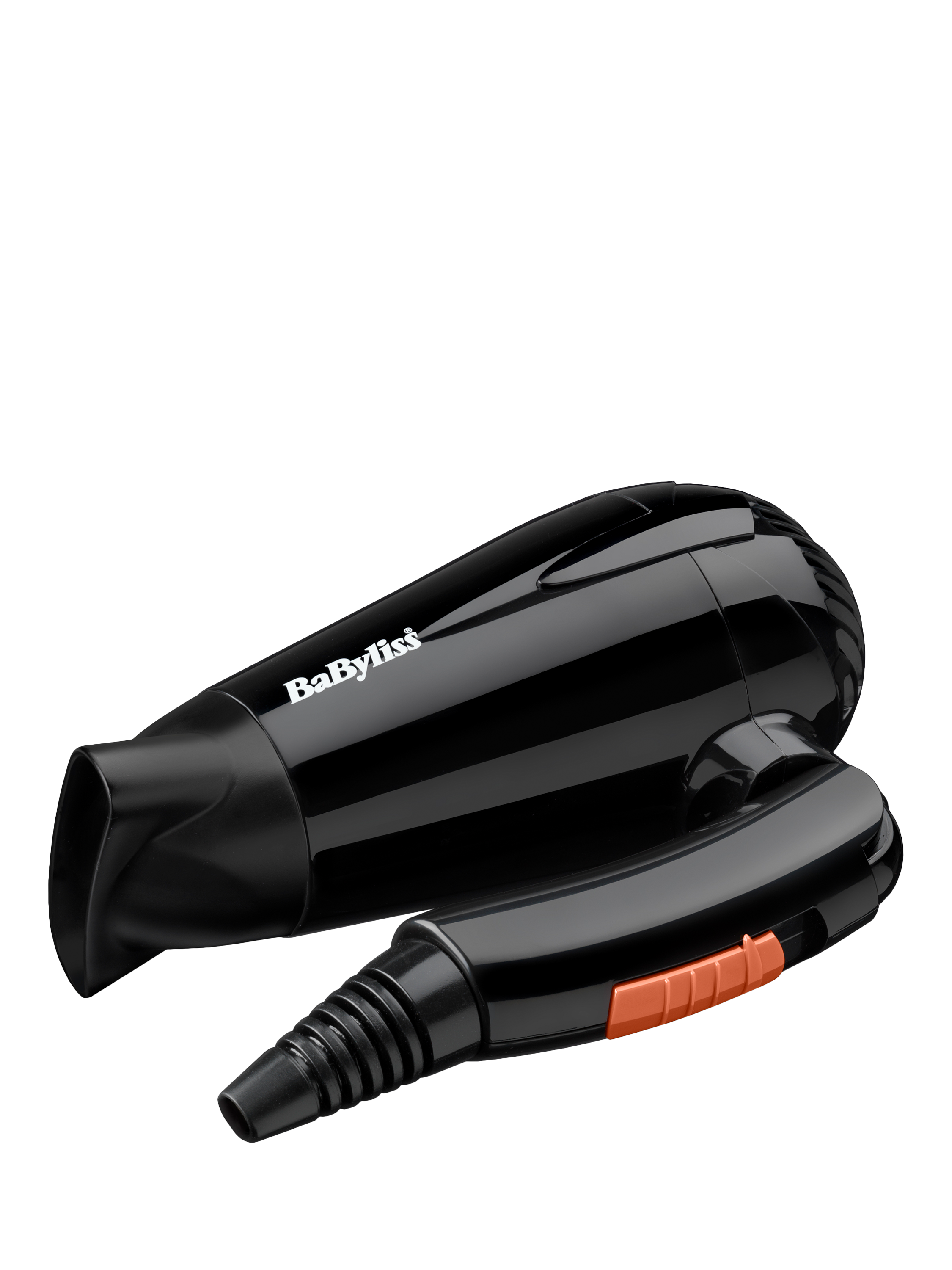 Product image 6 of 7, which shows BaByliss Travel Dry 2000 Hair Dryer, Black