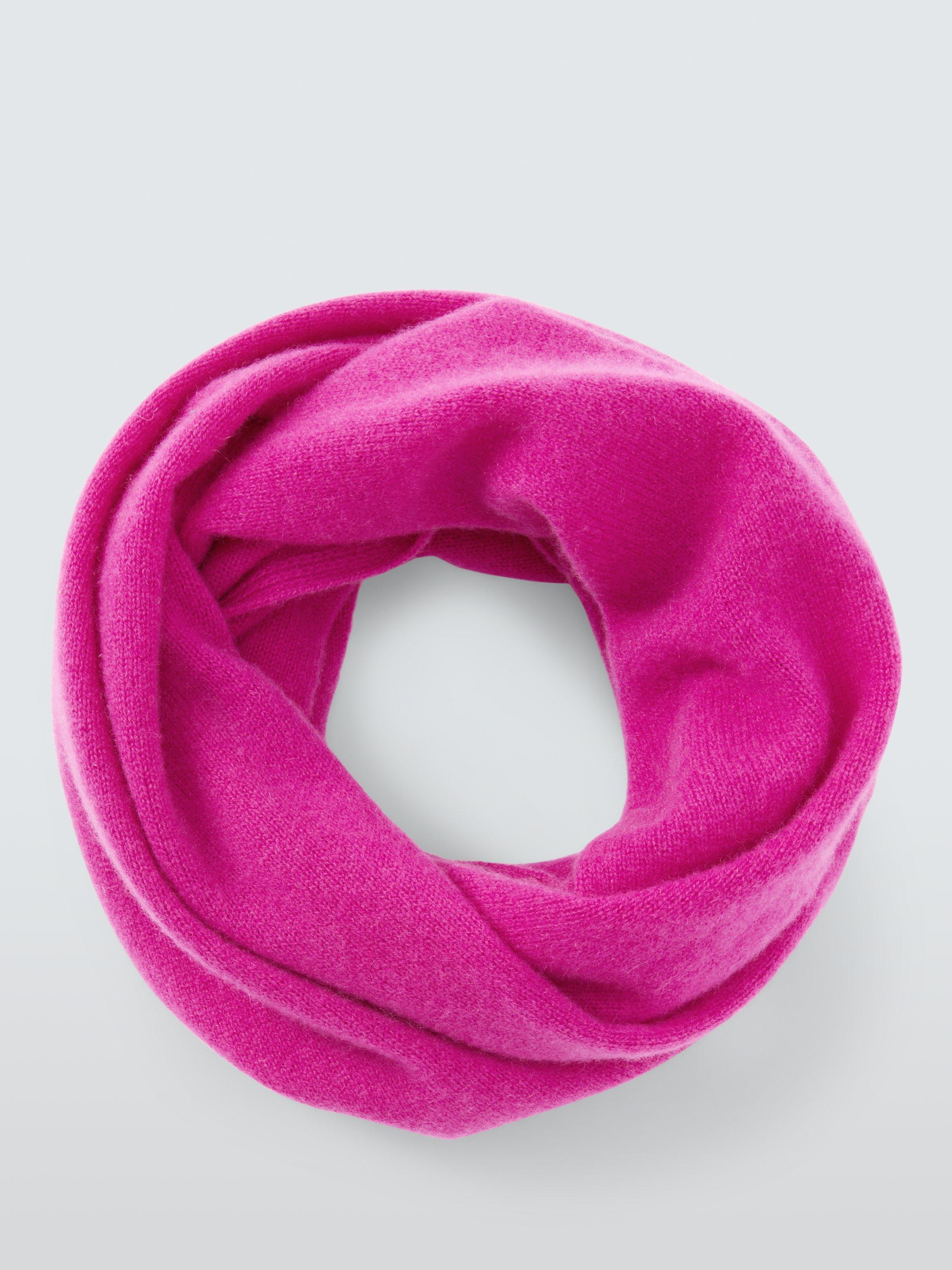 Product image 4 of 6, which shows John Lewis Cashmere Snood, Pink