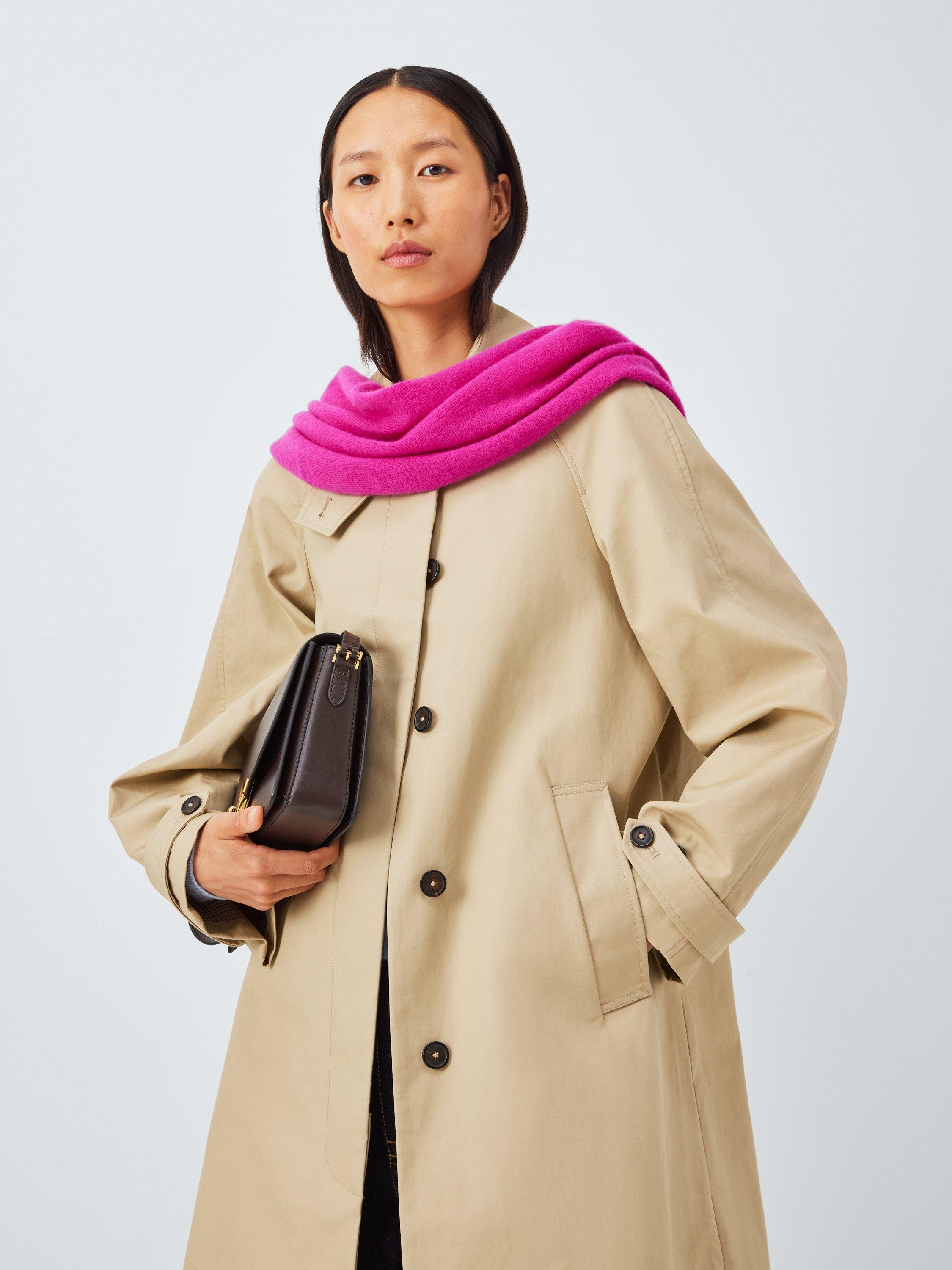 Product image 2 of 6, which shows John Lewis Cashmere Snood, Pink