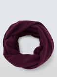 John Lewis Plain Cashmere Snood, Berry
