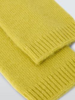 John Lewis Cashmere Gloves - view 2, Lime