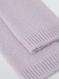 John Lewis Cashmere Gloves, Light Purple