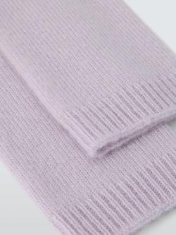 John Lewis Cashmere Gloves - view 2, Light Purple