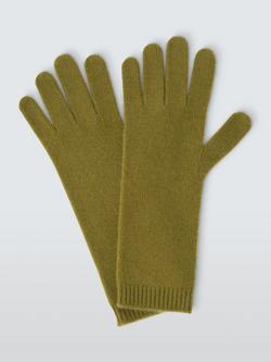 John Lewis Cashmere Gloves, Olive