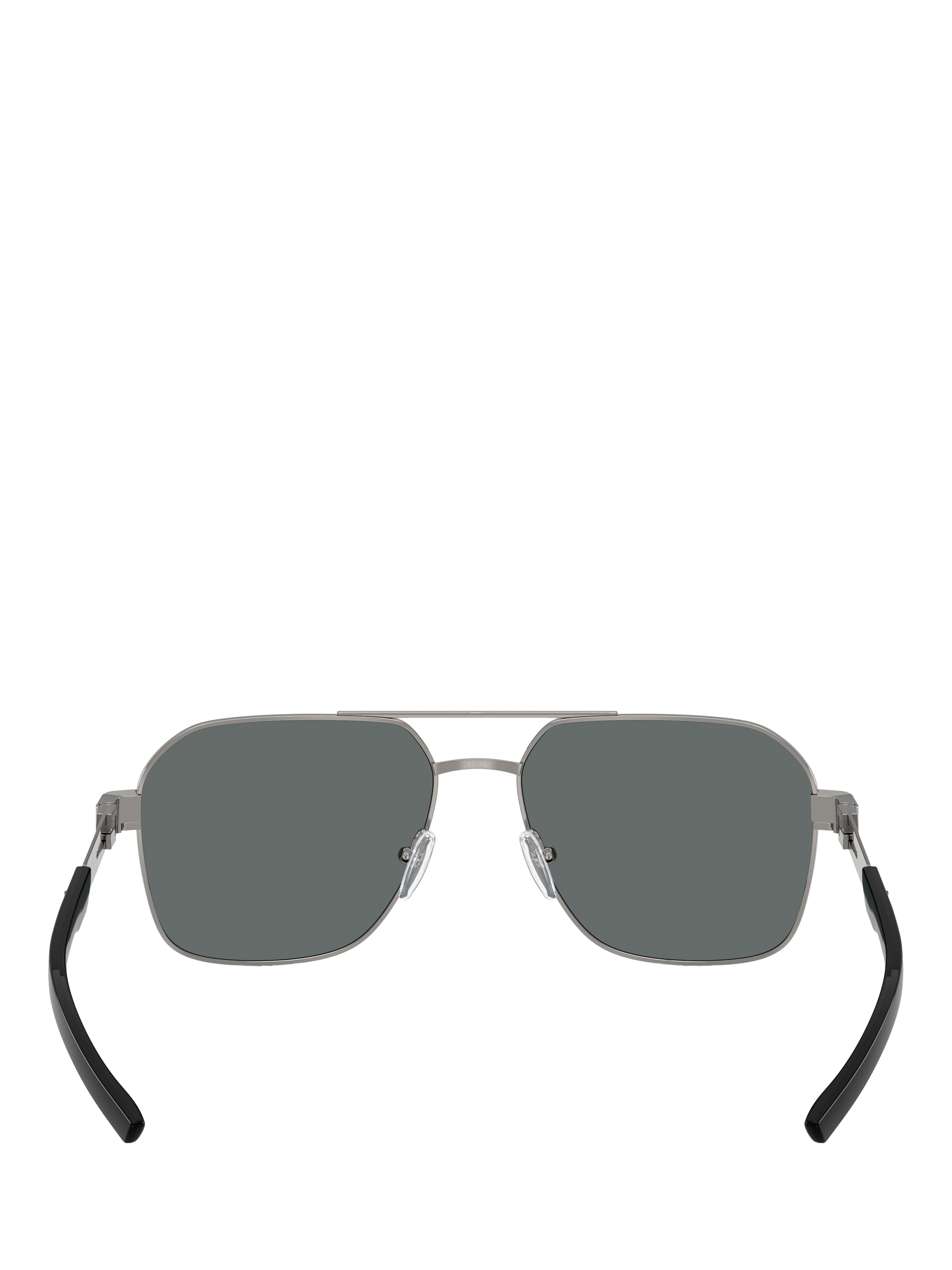 Product image 4 of 6, which shows Scuderia Ferrari FZ5003104 Men's Square Sunglasses, Silver/Grey